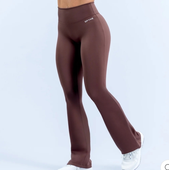 Dfyne Hannah Pearson Flares - Chestnut size Small, Tall - Picture 1 of 7